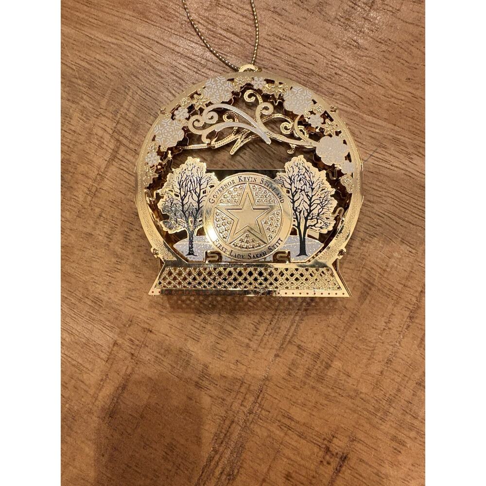 Oklahoma Governor's Mansion Christmas Tree Ornament 2019 Souvenir - Picture 5 of 6